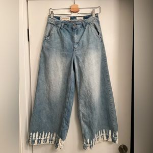 Anthropologie Pilcro jeans 28 size. Very good condition! Cute and wide.